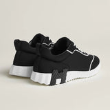 Espadrilles Hermes - Bouncing - Noir/Blanc
