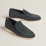 Mocassins Hermes - Low - Gris Orage