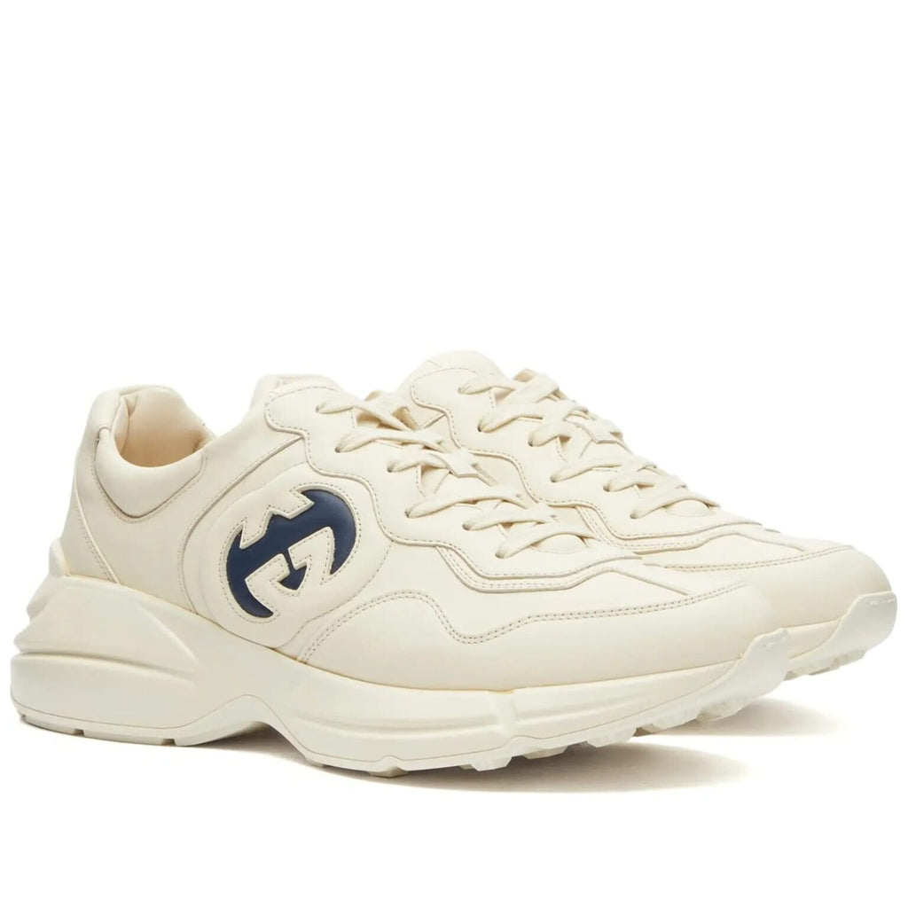 BASKETS GUCCI RHYTON EN BEIGE IVOIRE