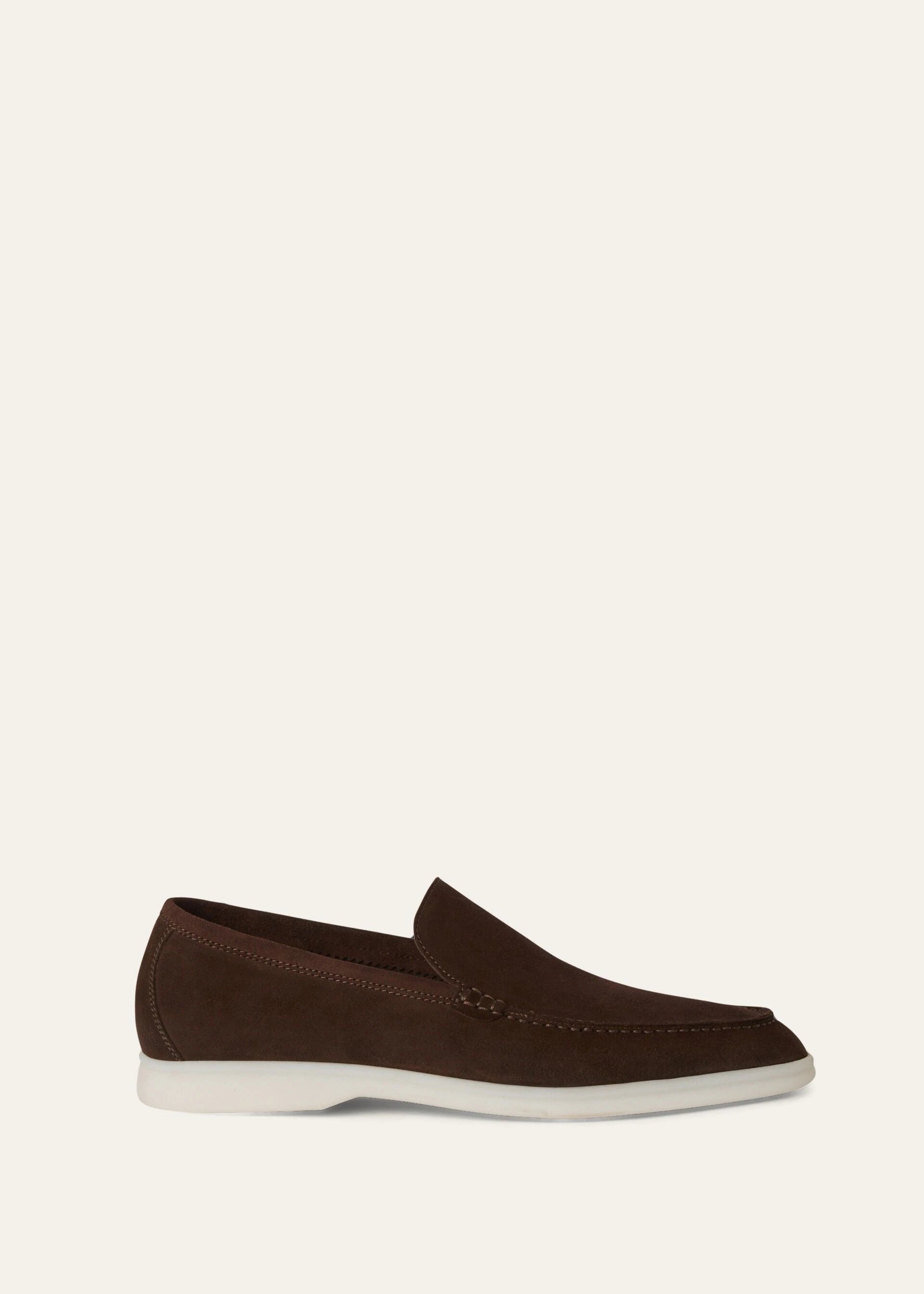 Loro piana Mocassins summer walk chocolate