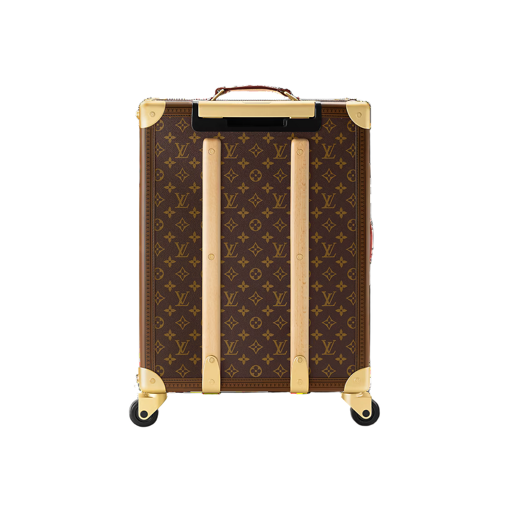 MALLE ROULANTE EN TOILE MONOGRAMME