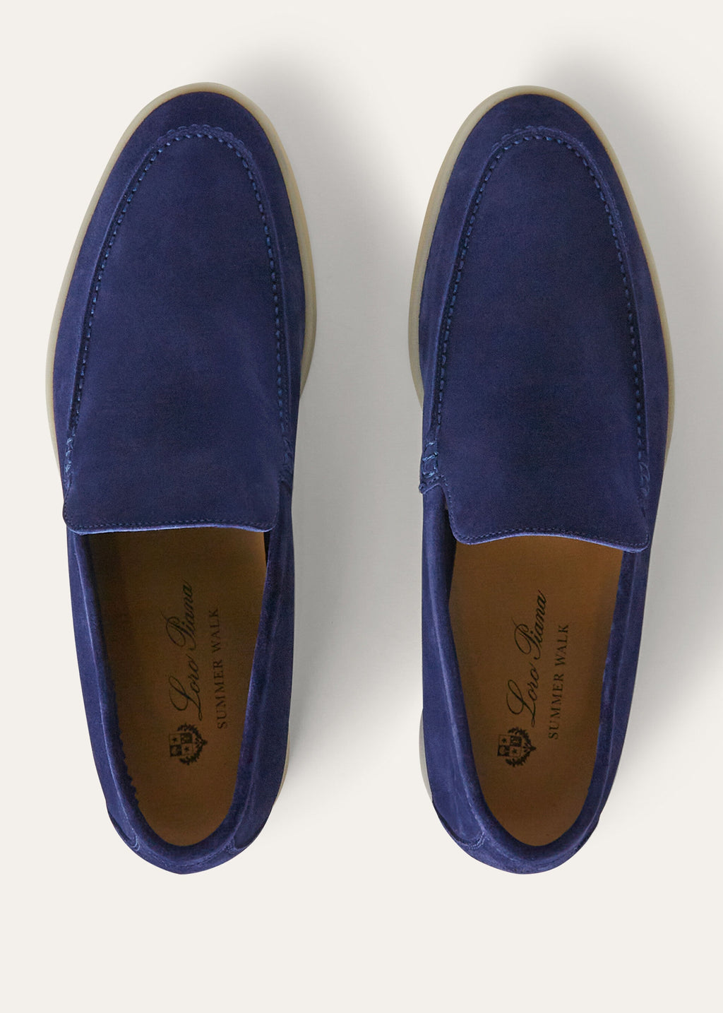 Loro piana Mocassins Summer Walk indaco