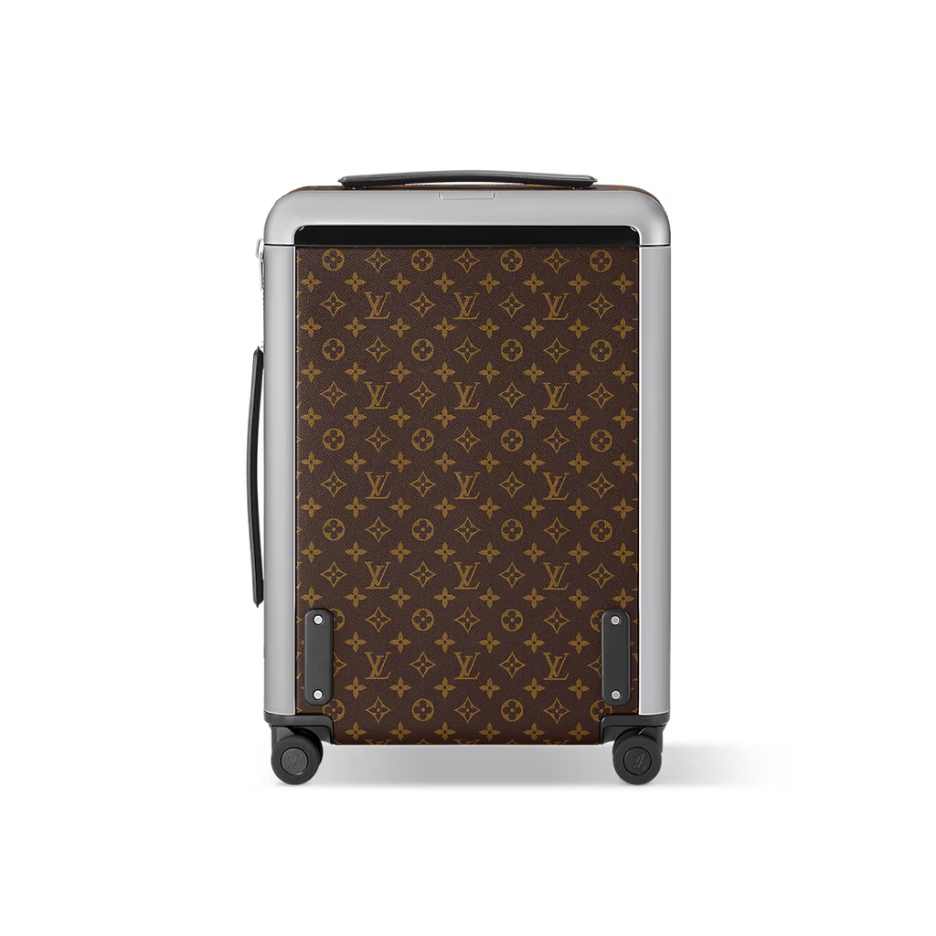VALISE LV CABINE HORIZON 55 EN TOILE MONOGRAM MACASSAR