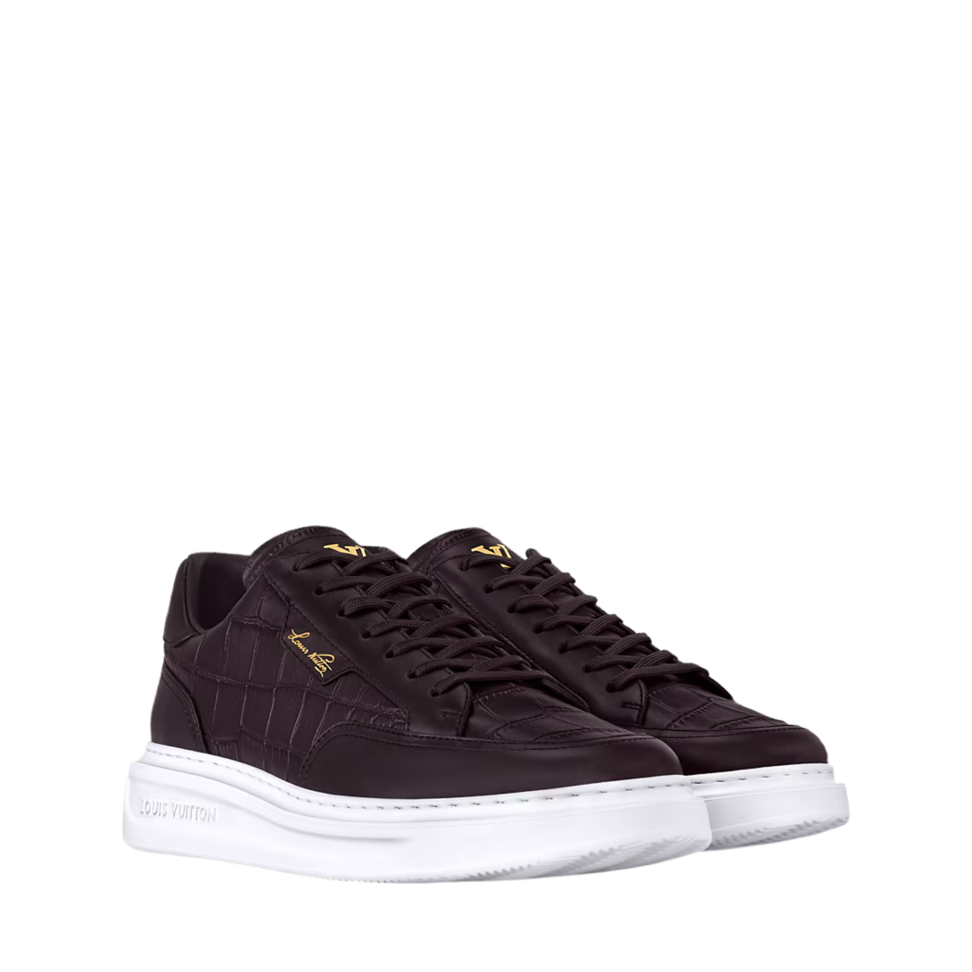 SNEAKER BEVERLY HILLS EN MOKA
