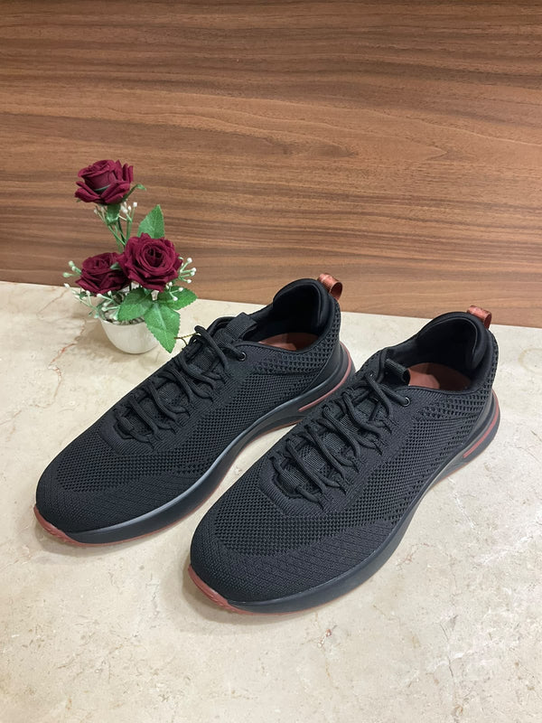 Espadrilles Loro Piana - Week End Walk Microfibre - Noir