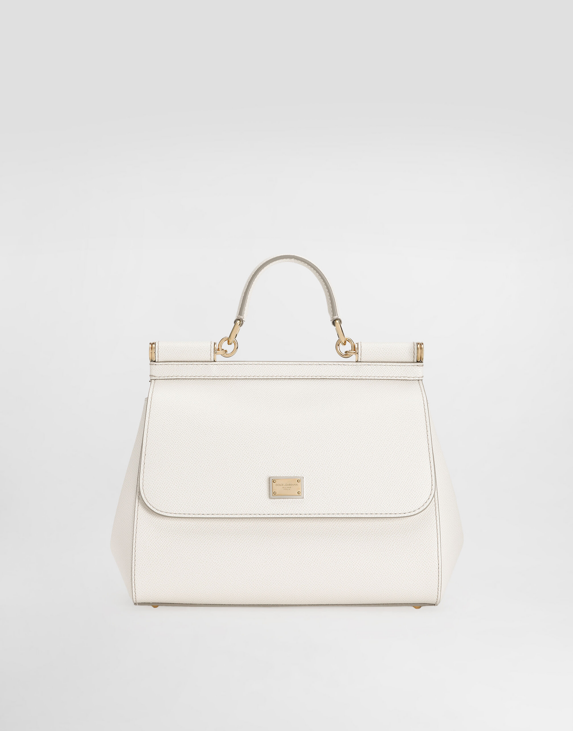 DOLCE & GABBANA Grand sac Sicily en cuir de veau Dauphine