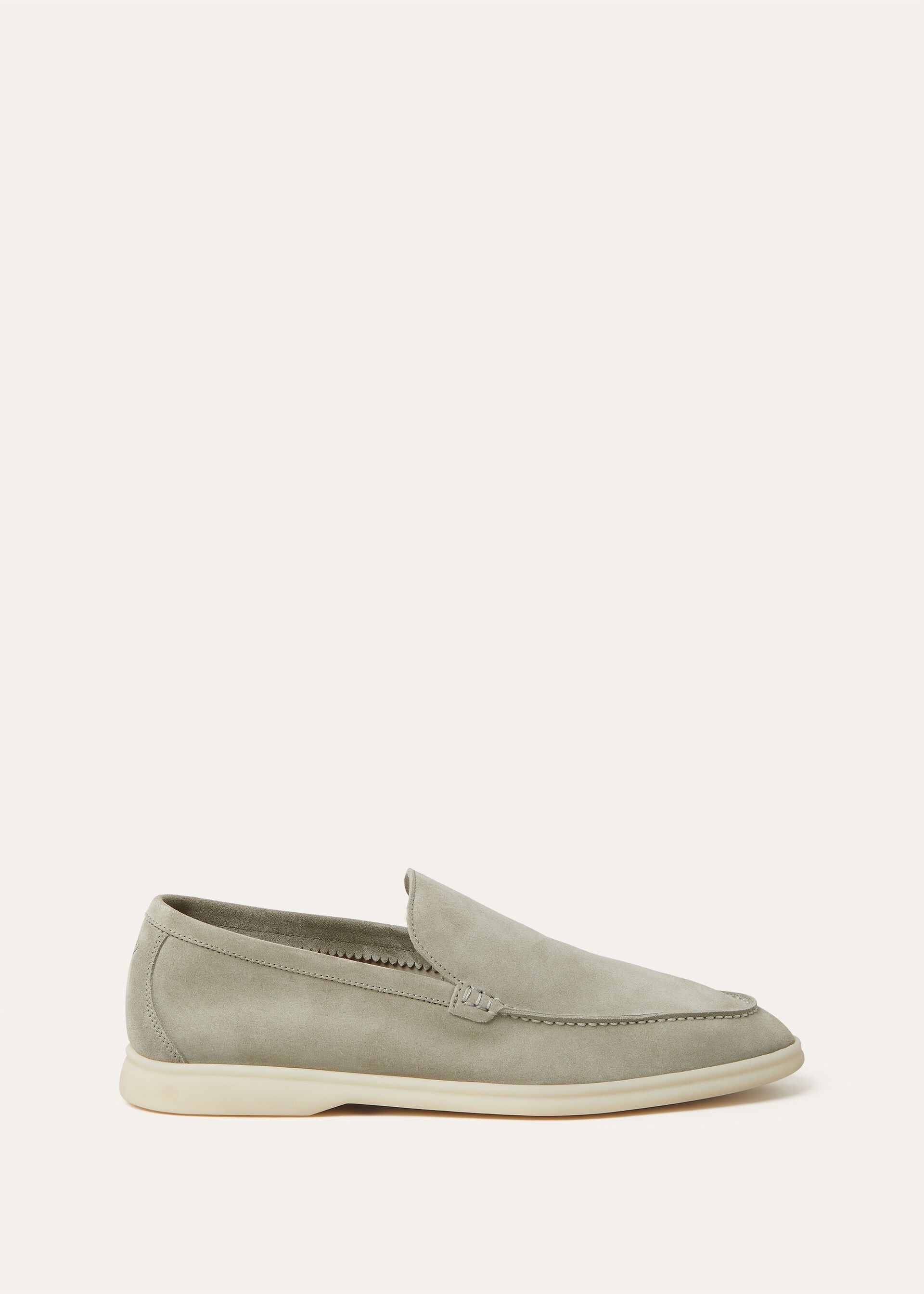 Loro piana Mocassins summer walk Wild Desert Sage