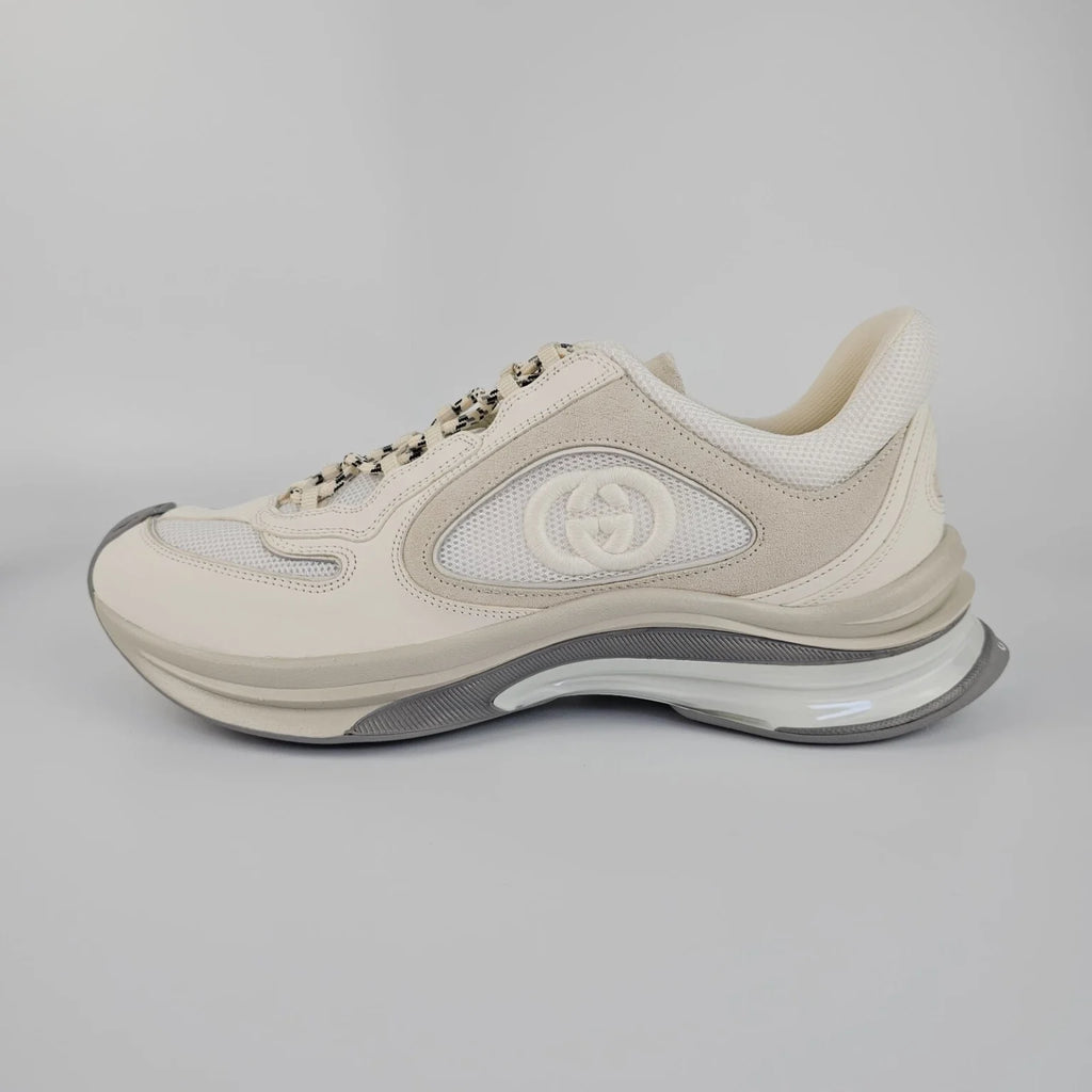 BASKETS GUCCI RUN EN BLANC