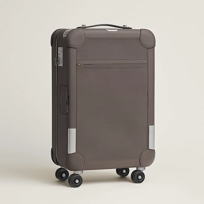 SAC DE TRANSPORT HERMES CABINE RMS III EN GRIS ETAN