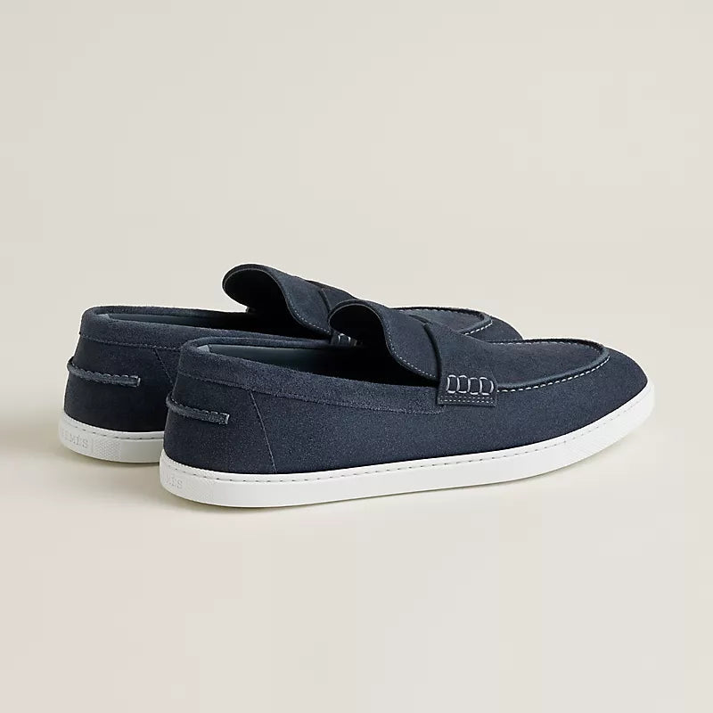 Mocassins Hermes - Job - Bleu