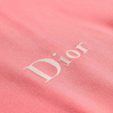 T-Shirt Christian Dior - Logo Brodé - Coupe Relax - Rose