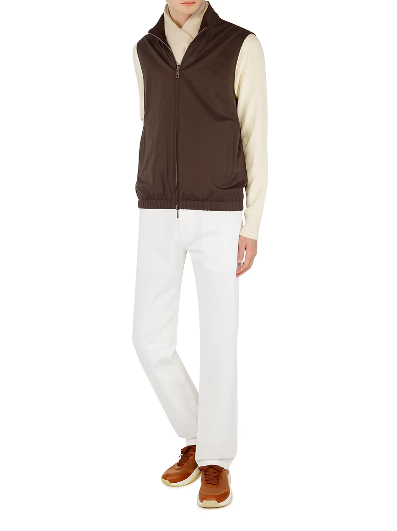 BASKETS LORO PIANA 410 LP WALK WISH EN MARRON BRUN