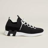 Espadrilles Hermes - slip-on Lift - Noir/Blanc