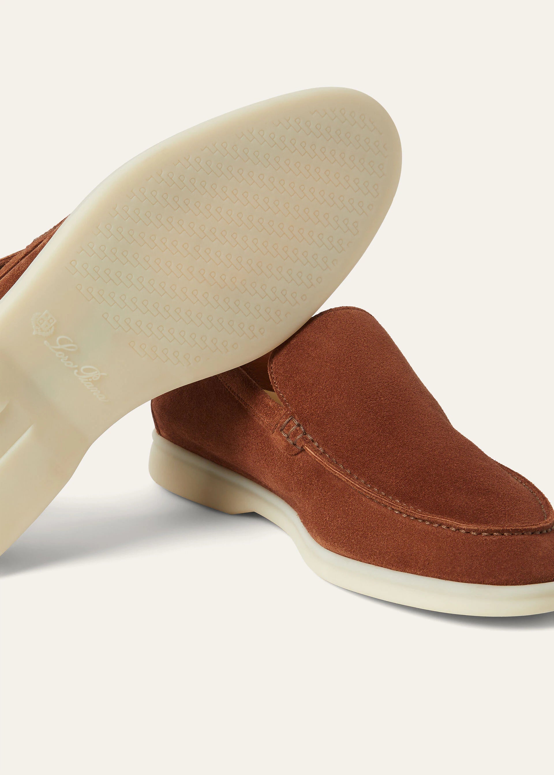 Loro piana Mocassins Summer Walk Brown whiskey