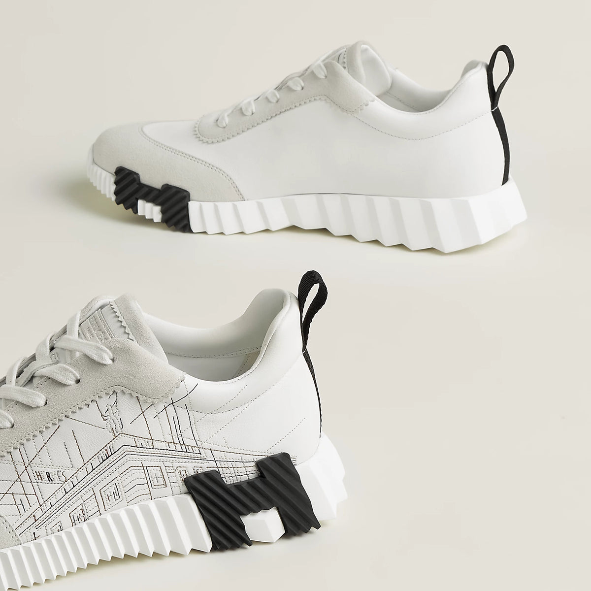 Bouncing sneaker hermes