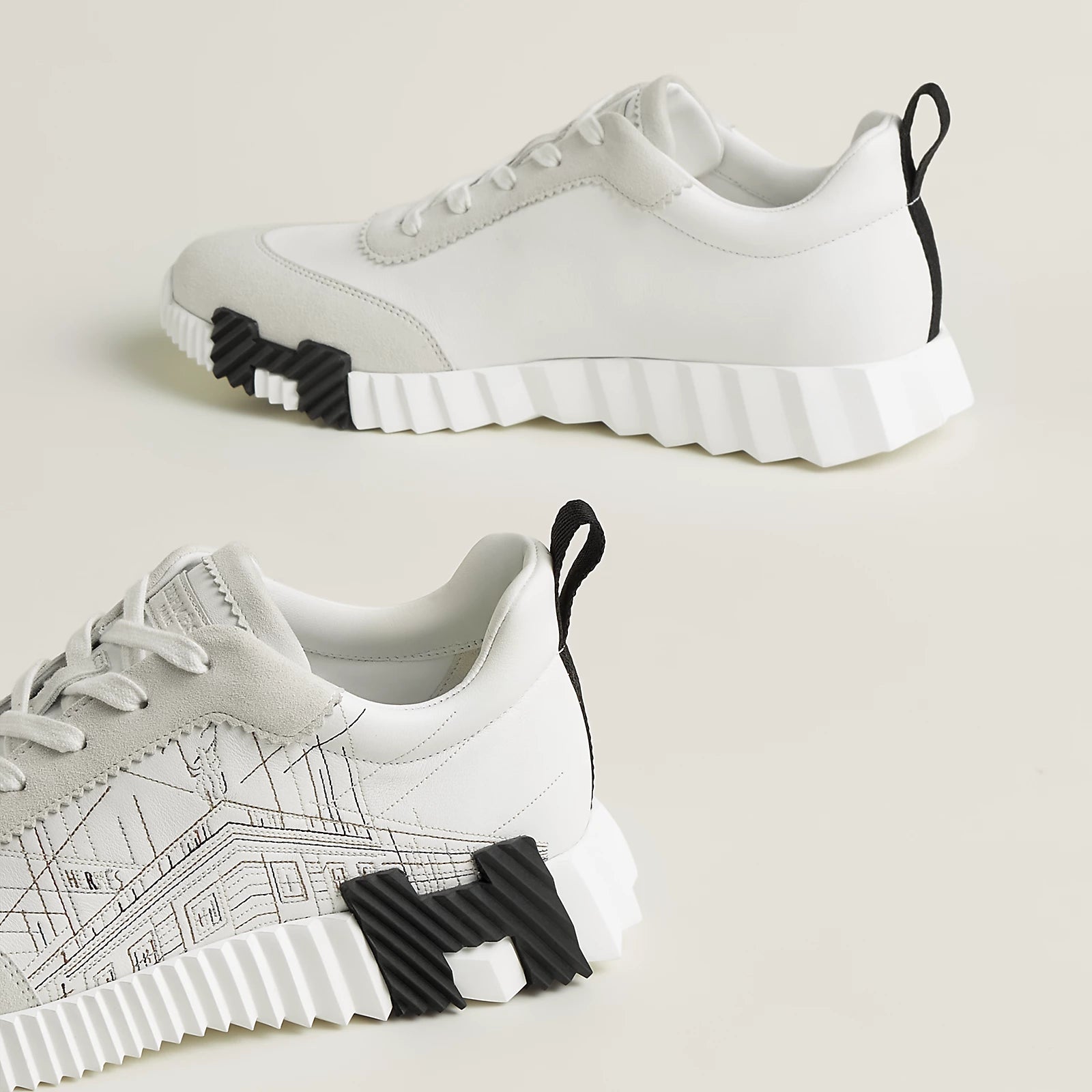 Bouncing sneaker hermes