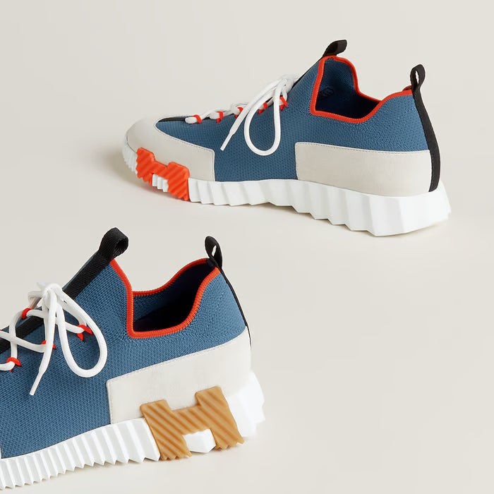 Espadrilles Hermes - slip-on Lift - Bleu Turquin