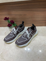 Espadrilles Berluti - Shadow - Maille et Cuir - Marron