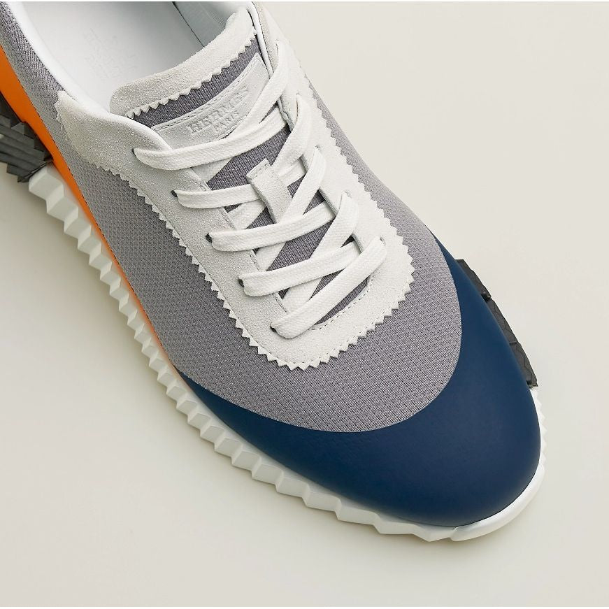 Espadrilles Hermes - Bouncing - Bleu/Orange