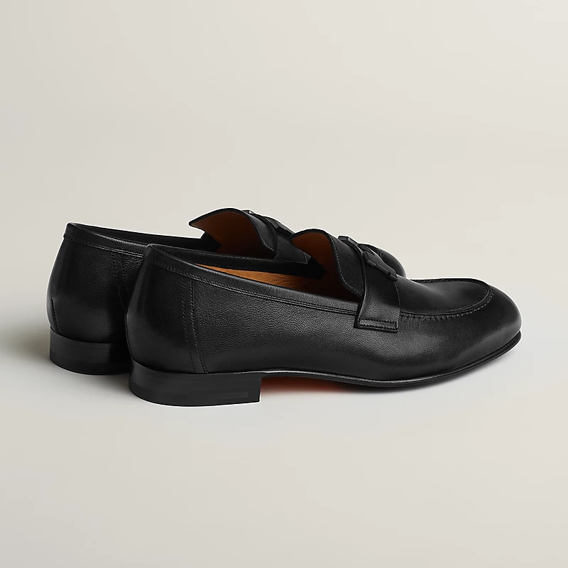MOCASSINS HERMES PARIS EN NOIR