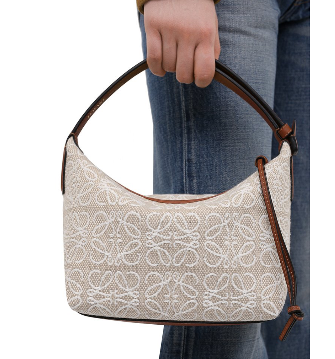 LOEWE - Sac à main en toile Cubi