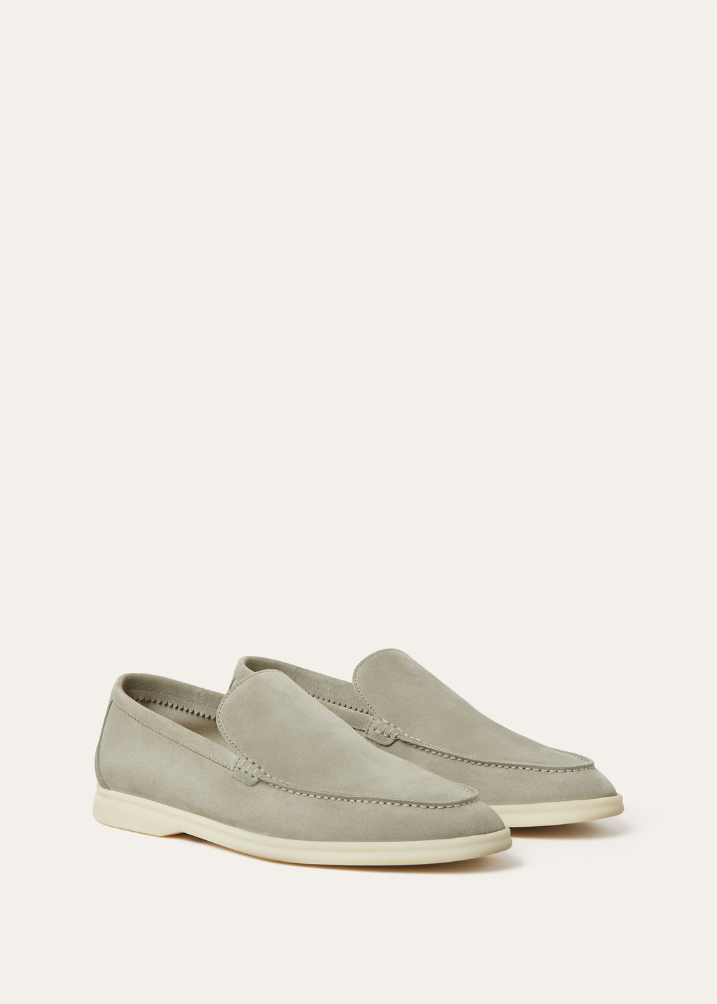 Loro piana Mocassins summer walk Wild Desert Sage
