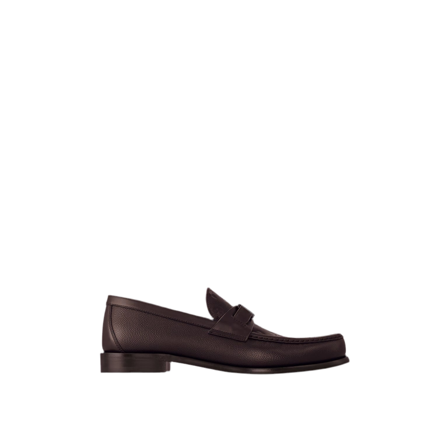 MOCASSIN LV MAJOR AU MOTIF MONOGRAM EMBLEMATIQUE EN MOKA