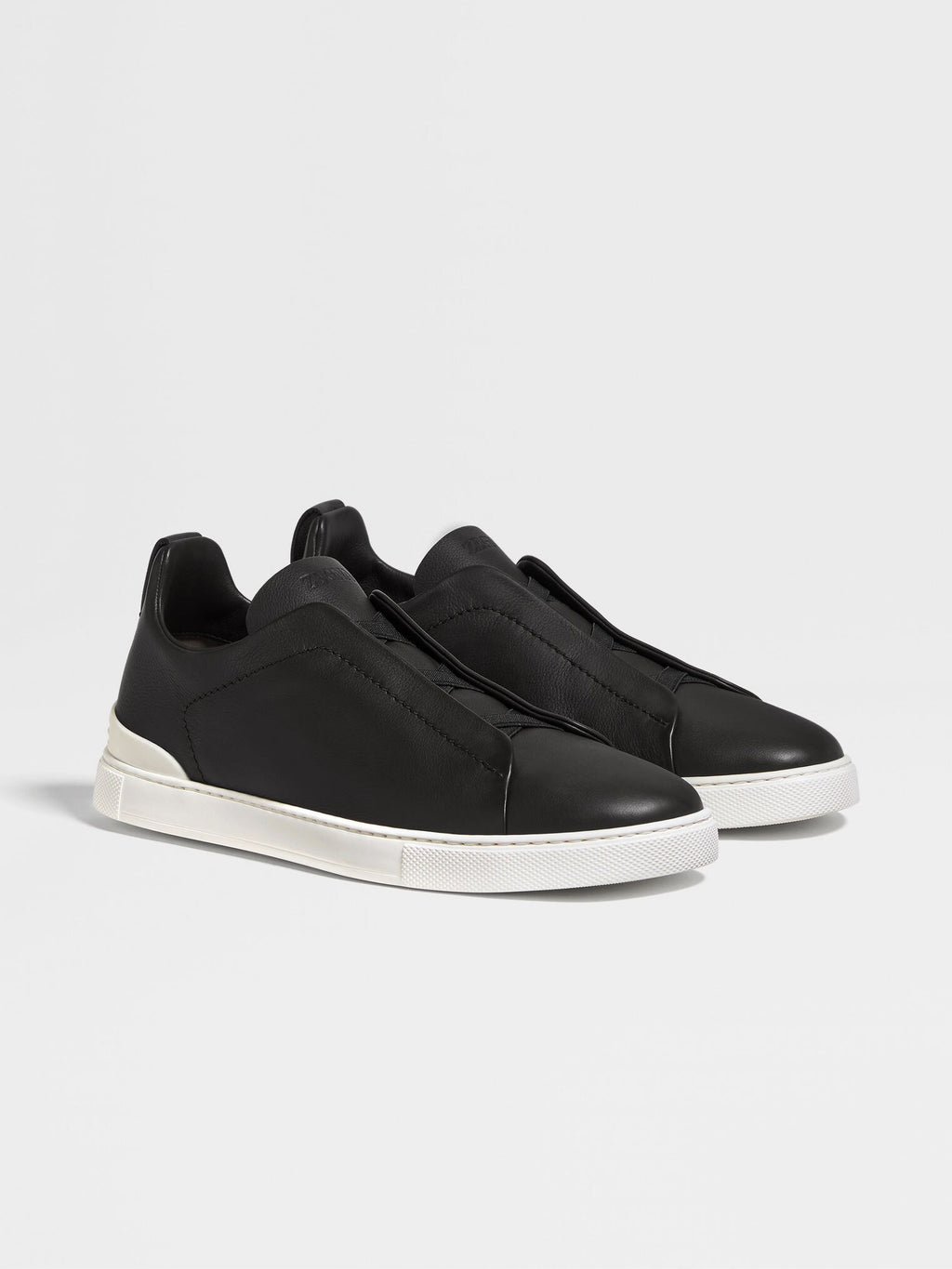 BASKETS ZEGNA TRIPLE STITCH™ SECONDSKIN EN NOIR