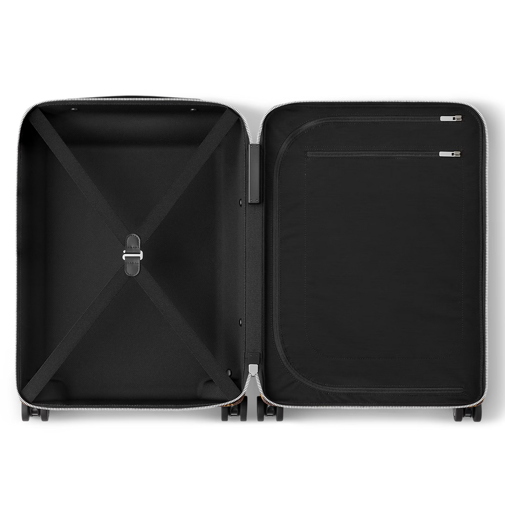 VALISE LV CABINE HORIZON 55 EN TOILE MONOGRAM MACASSAR