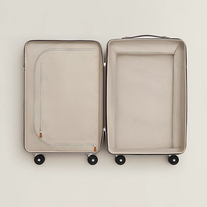 SAC DE TRANSPORT HERMES CABINE RMS III EN GRIS ETAN