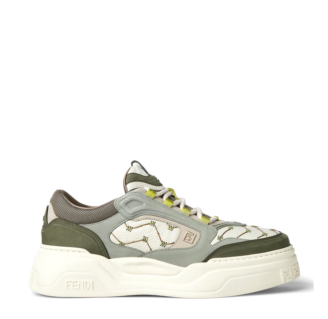 FENDI FORCE Multicolor leather