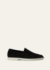 Loro piana Mocassins Summer Walk Black
