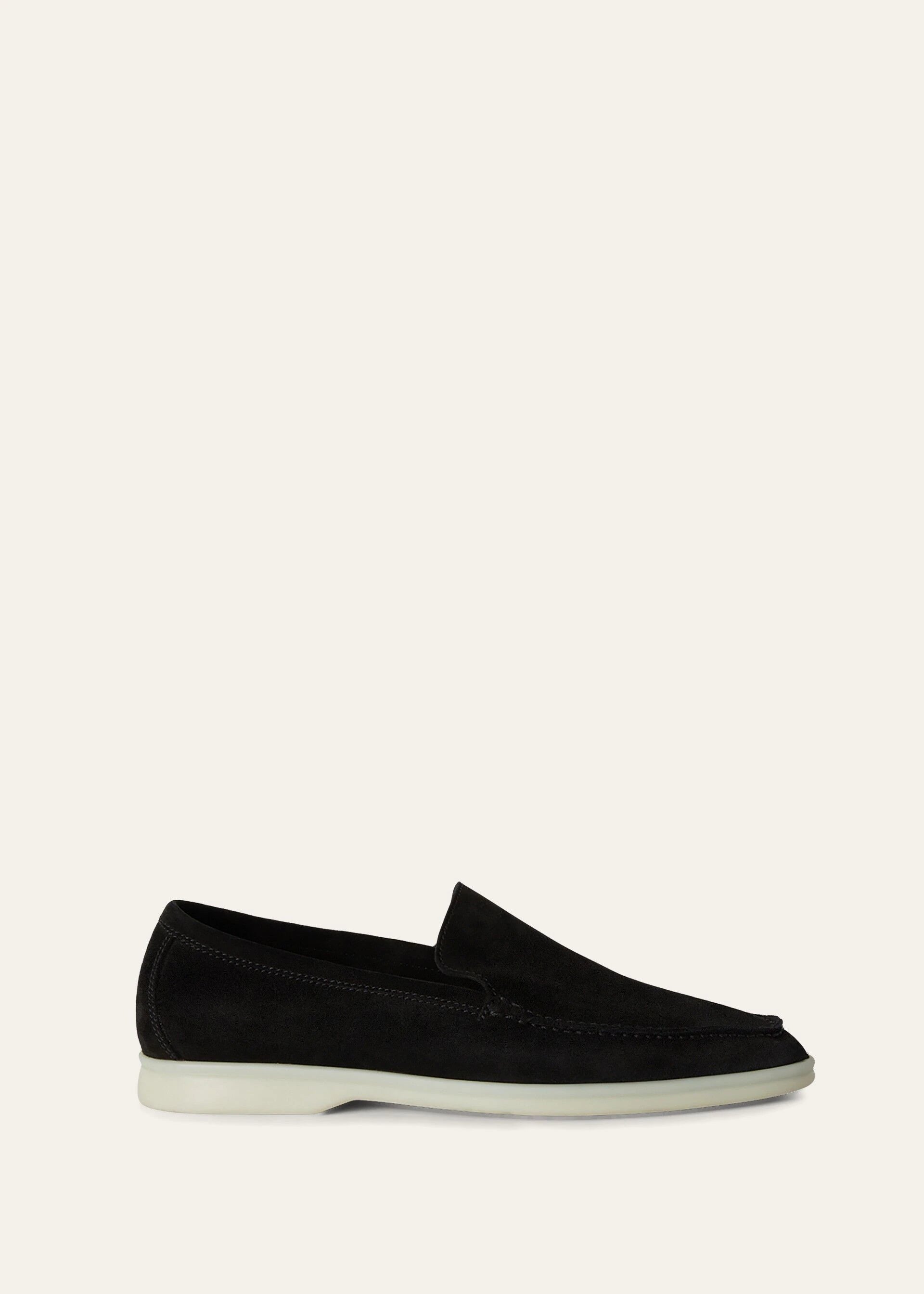 Loro piana Mocassins Summer Walk Black