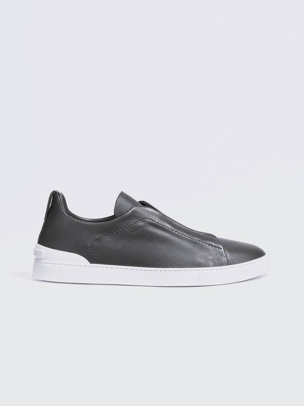 BASKETS ZEGNA TRIPLE STITCH™ SECONDSKIN EN GRIS