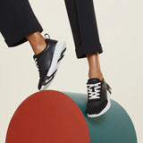Espadrilles Hermes - Bouncing - Noir/Blanc