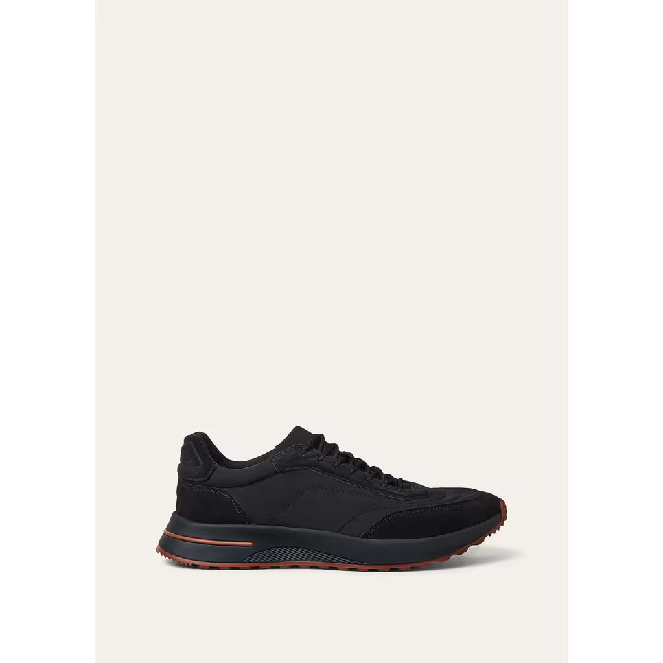 Espadrilles Loro Piana - Week End Walk Microfibre Storm System - Full Noir