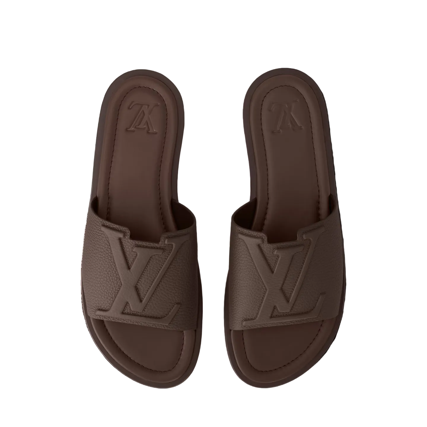Sandales Louis Vuitton - Portofino - Marron Foncé