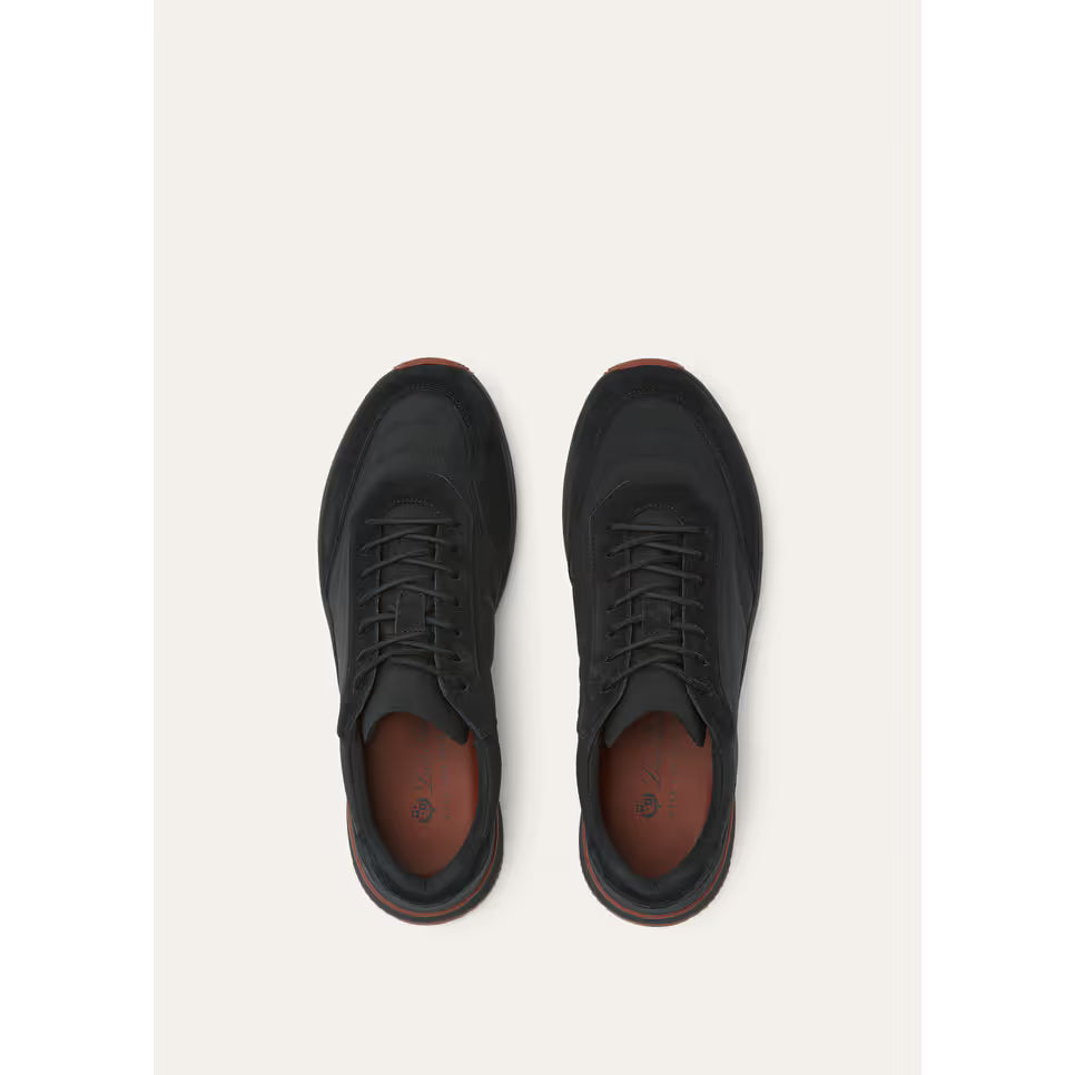 Espadrilles Loro Piana - Week End Walk Microfibre Storm System - Full Noir