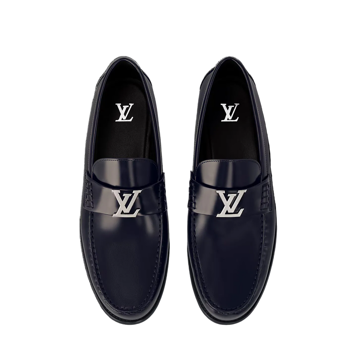 Mocassins Louis Vuitton - Major - Bleu Marine