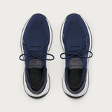 Espadrilles Berluti - Shadow - Maille et Cuir - Bleu Nuit