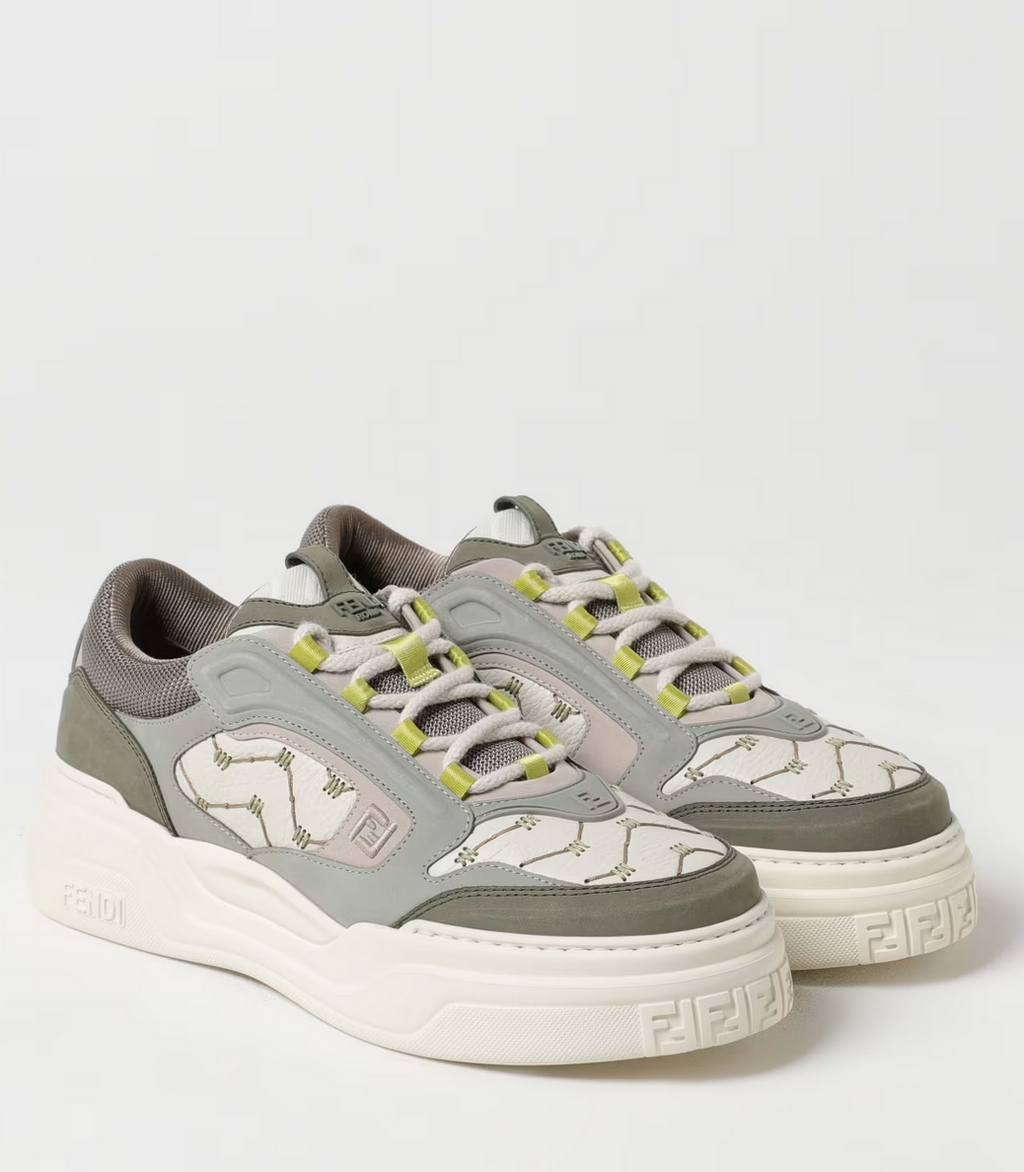 FENDI FORCE Multicolor leather