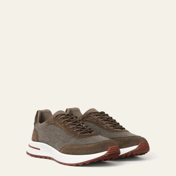 Espadrilles Loro Piana - Week End Walk Technical Knit - Marron