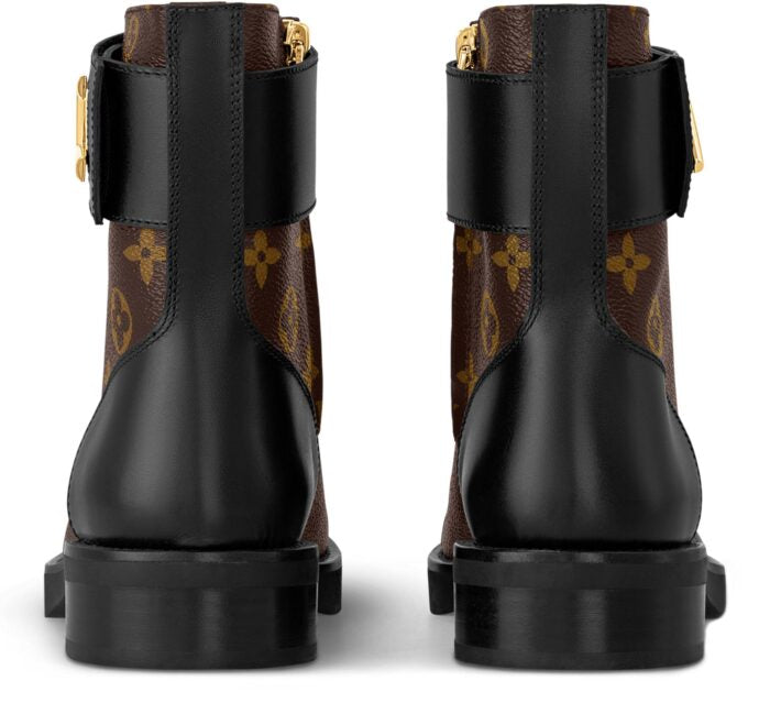 BOTTINES LOUIS VUITTON WONDERLAND EN MONOGRAMME/NOIR