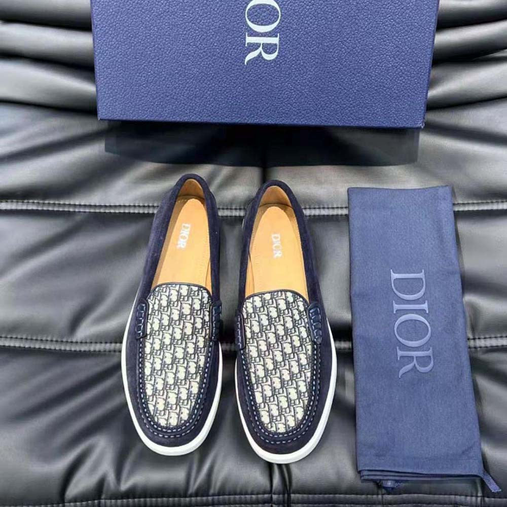 Mocassin Dior Classy Prestige Blue