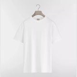 T-Shirt Christian Dior - Logo Brodé - Coupe Relax - Blanc