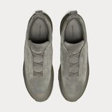 Espadrilles Zegna - Triple Stitch™ - Monte en Cuir et Veau Velours - Gris