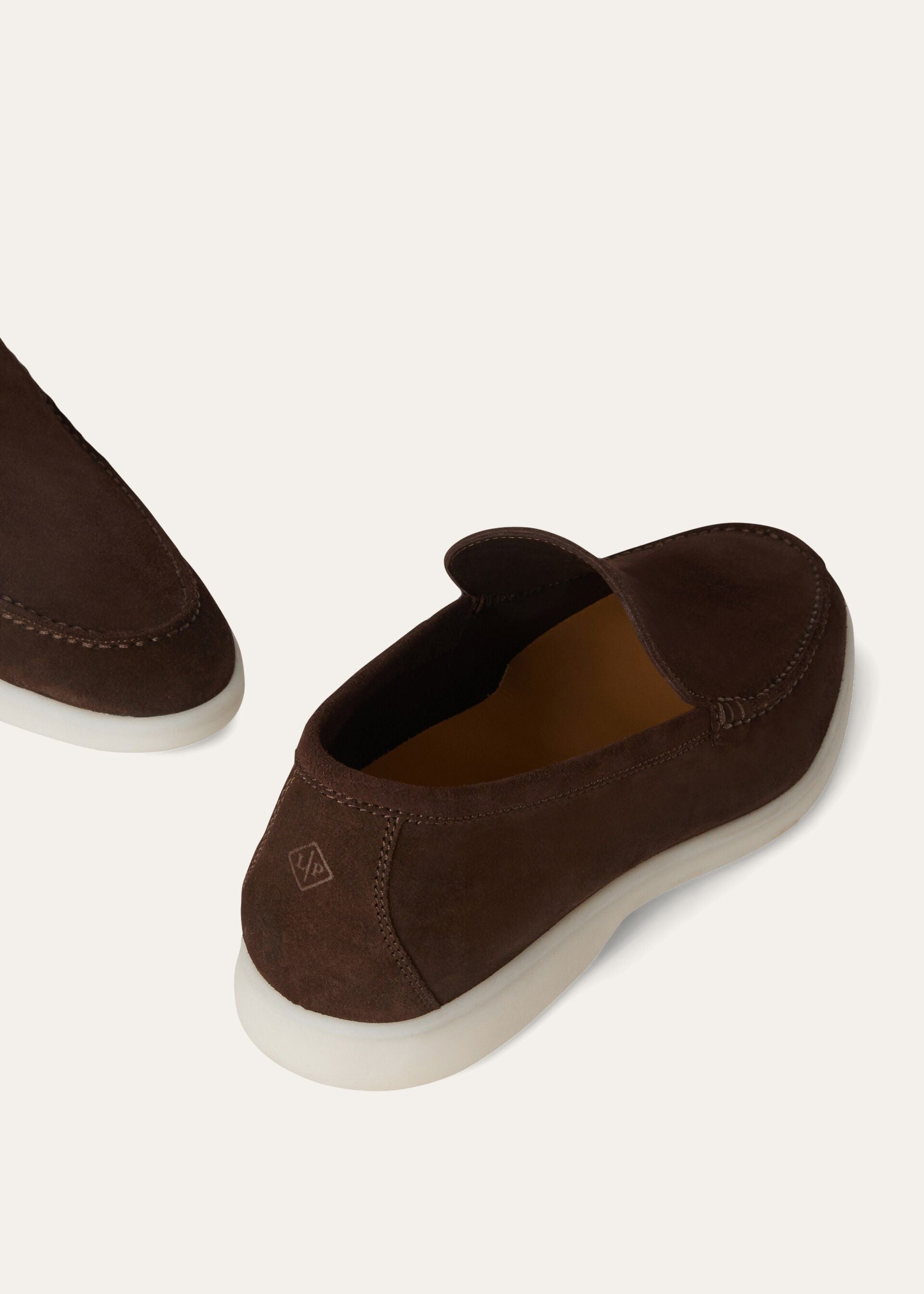 Loro piana Mocassins summer walk chocolate