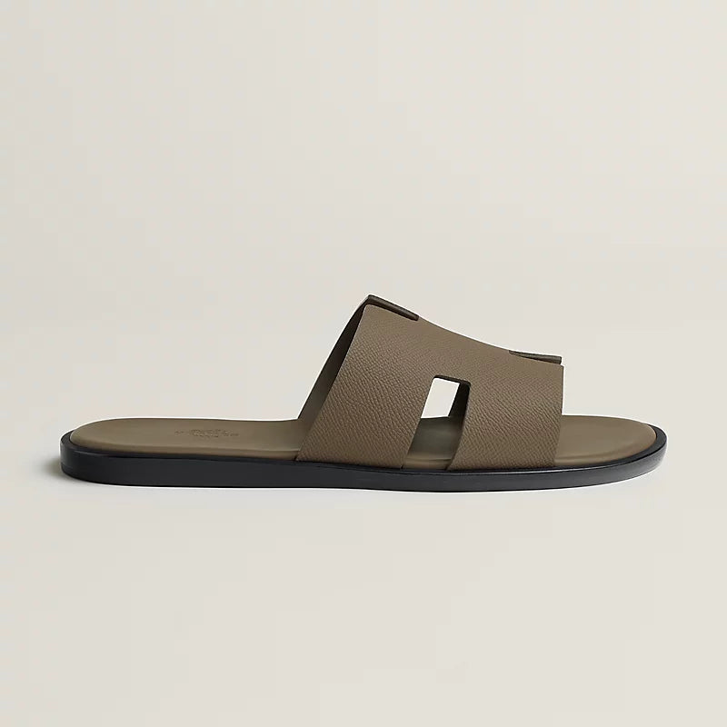 Sandales Hermes - Izmir - Étoupe