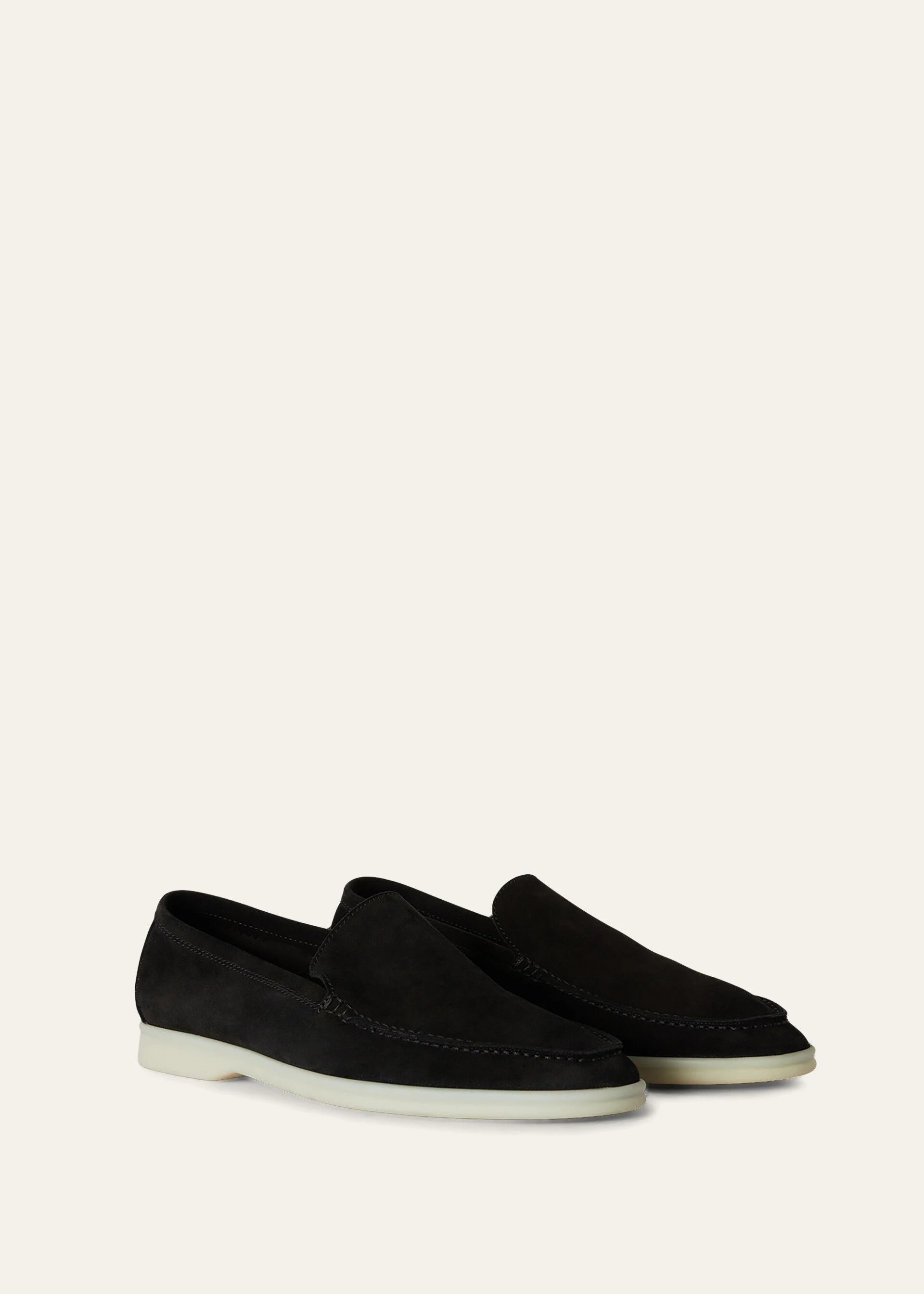 Loro piana Mocassins Summer Walk Black