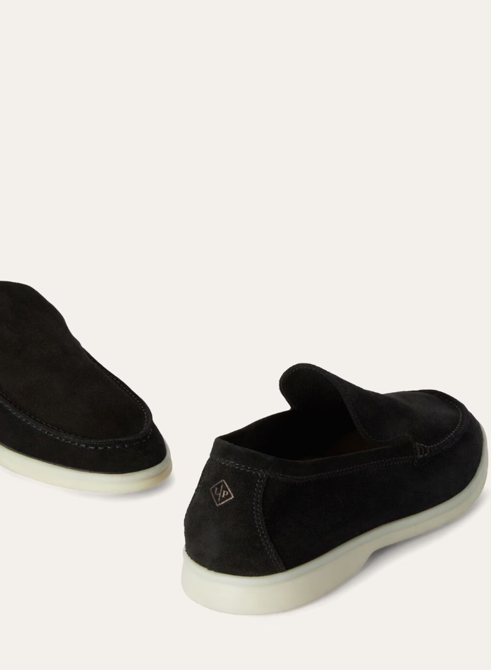 Loro piana walk Suede Noir